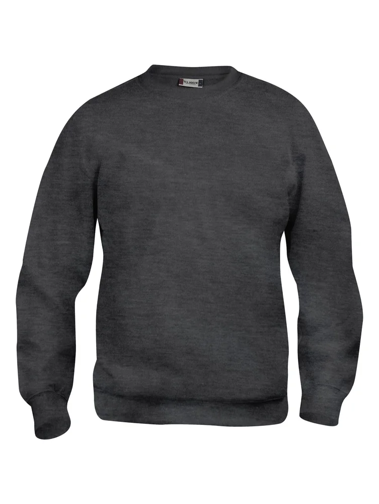 CLIQUE SWEATSHIRT BASIC RUNDHALS 021030-955 A.MELANGE v:5656725
