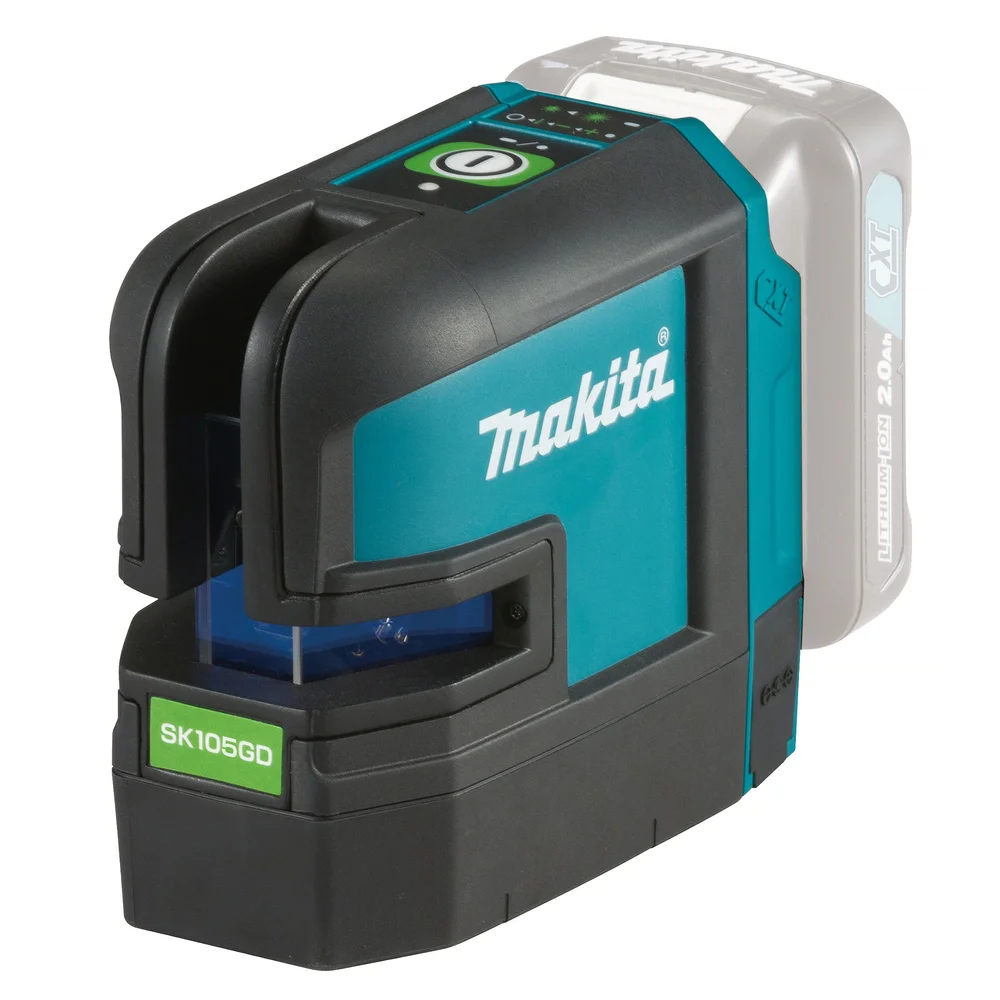Makita Kryss/punktlaser CXT SK105GDZ, IP54, uten batteri & lader v:5625595
