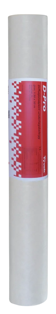 UNDERLAG TYVEK D-PRO 1,50X50M ISOLA v:4730099