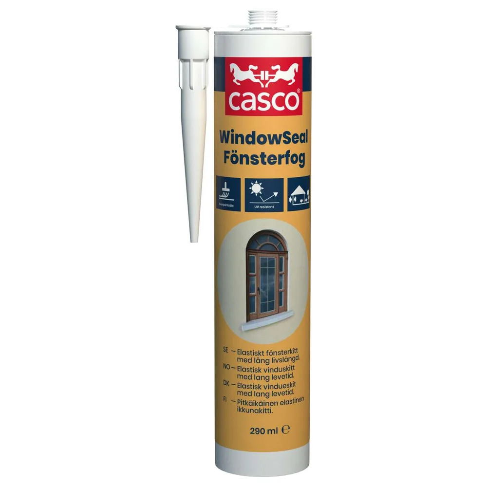 Vinduskitt Casco WindowSeal, hvit v:7814808