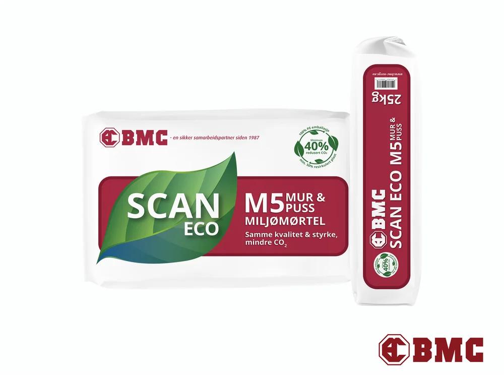 SCAN ECO M5 MUR & PUSSMØRTEL 25KG v:3008460 SCAN ECO M5 MUR & PUSSMØRTEL 25KG v:3008460