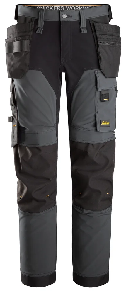 Bukse softshell grå/sort str 96 v:8352520