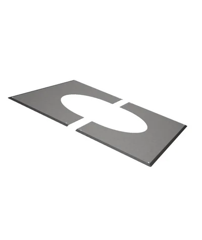 DEKKPLATE 35-45G HVIT Ø200 v:3290080