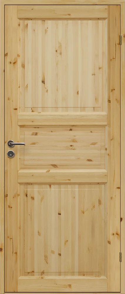 Dør id furu heltre 3s ubkar 100×210 heltre innerdør 3 speil med karm v:5889388