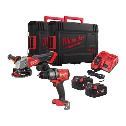 M18 FPP2E3-502X Milwaukee Verktøypakke 3128096