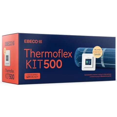 Thermoflex Kit 500 Ebeco Varmekabelmatte 3084316