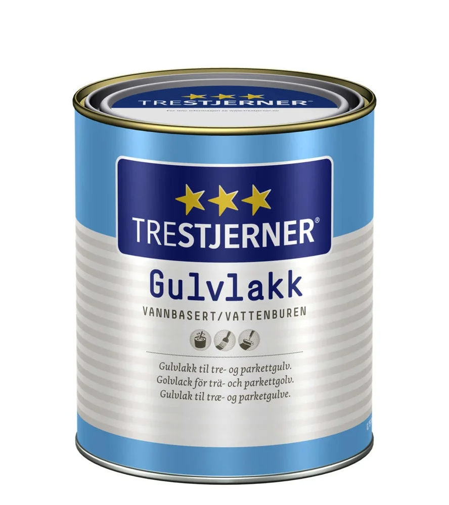 Trestjerner 40/halvblank gulvlakk v:3659962 Trestjerner 40/halvblank gulvlakk v:3659962