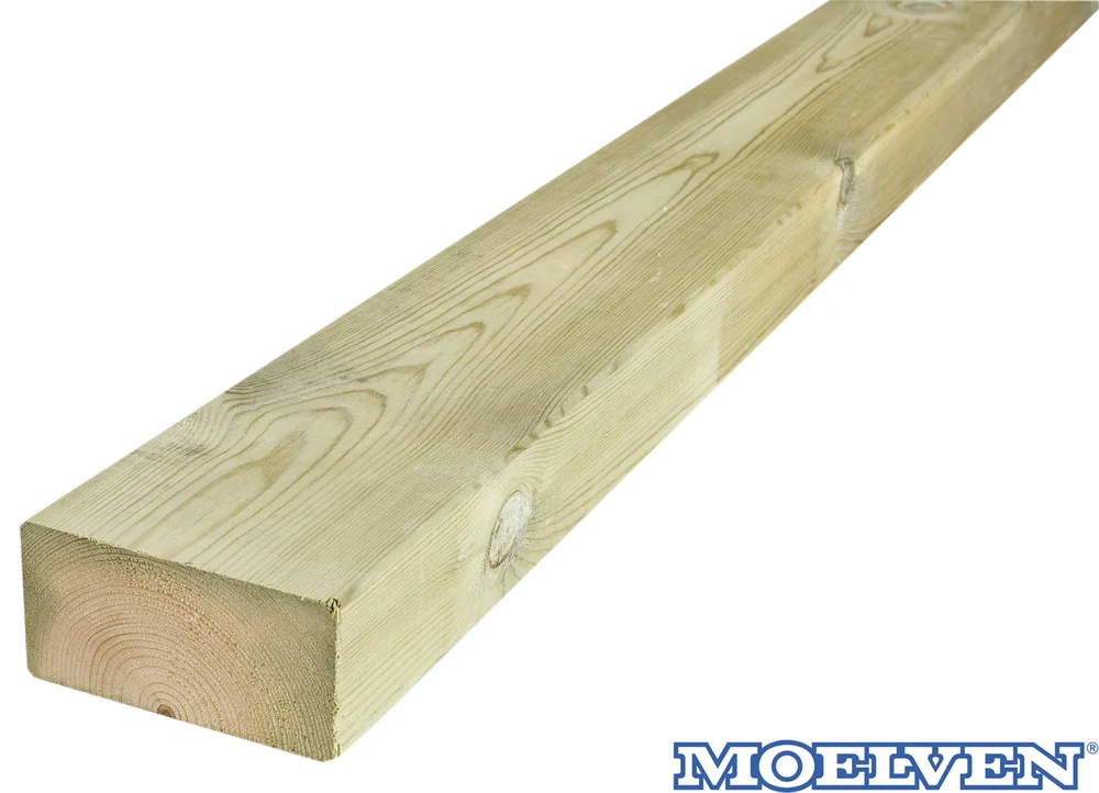 Konstruksjonsvirke C24 impregnert furu 36×98 mm v:8356045