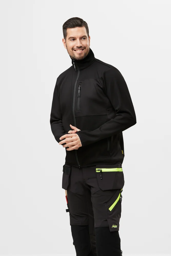 Arbeidsbukse 6940 softshell stretch sort str 148 v:1813461