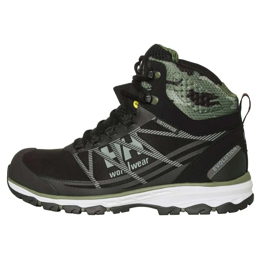 Helly Hansen Workwear Beskyttelsesstøvel Chelsea Evolution S3, kamuflasje, strl 40 v:8383395