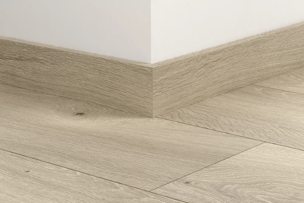 Sokkellist laminat 12x58 mm Romantic Grey Oak dekor 06409 v:4307147