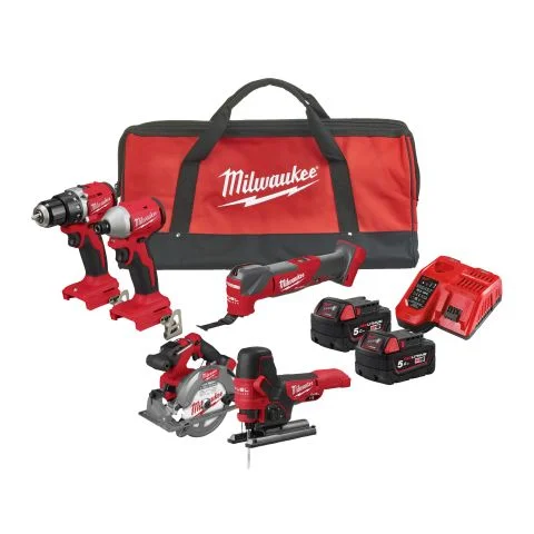 M18 BLCPP5A-502B Milwaukee Verktøypakke 4059561 M18 BLCPP5A-502B Milwaukee Verktøypakke 4059561