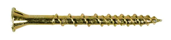 Gulvskrue QD 4,6×51 mm gul zink v:2162144
