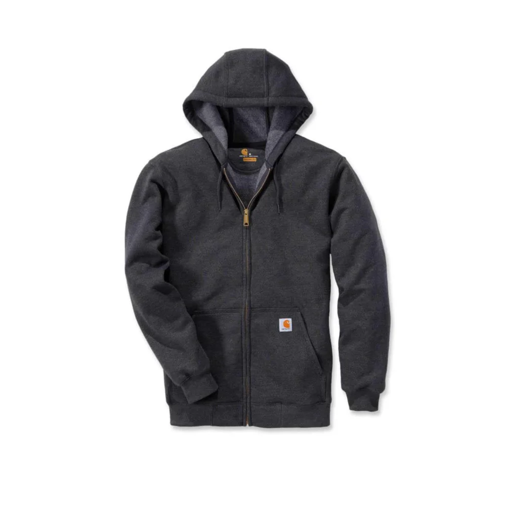Carhartt Hettejakke K122, mørk gråmelert v:7155574 Carhartt Hettejakke K122, mørk gråmelert v:7155574