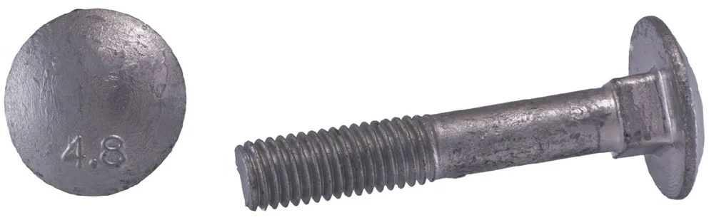 Låseskrue varmforsinket M8x120 mm 50 stk v:4956947