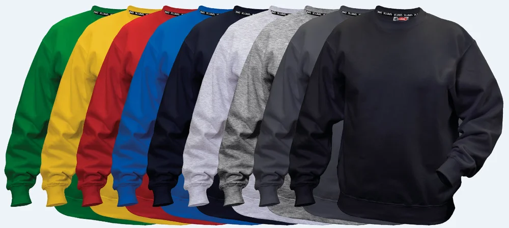Genser sport unisex svart 3XL v:2016740