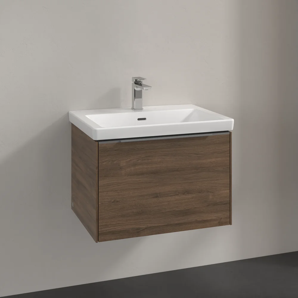 V&B SUBWAY 3.0 SERVANTSKAP 66X42 ARIZONA OAK HÅNDTAK I KROM v:5413837