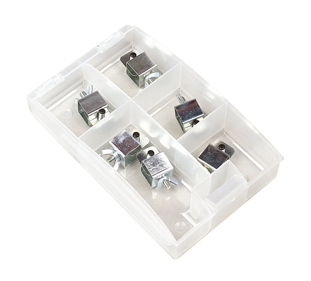 PELA Platesveiseklemmer, sett, 6 stk v:2647897