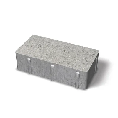 BEL.STEIN BAS U/FAS 21X10,5X6 GRÅ v:3832382