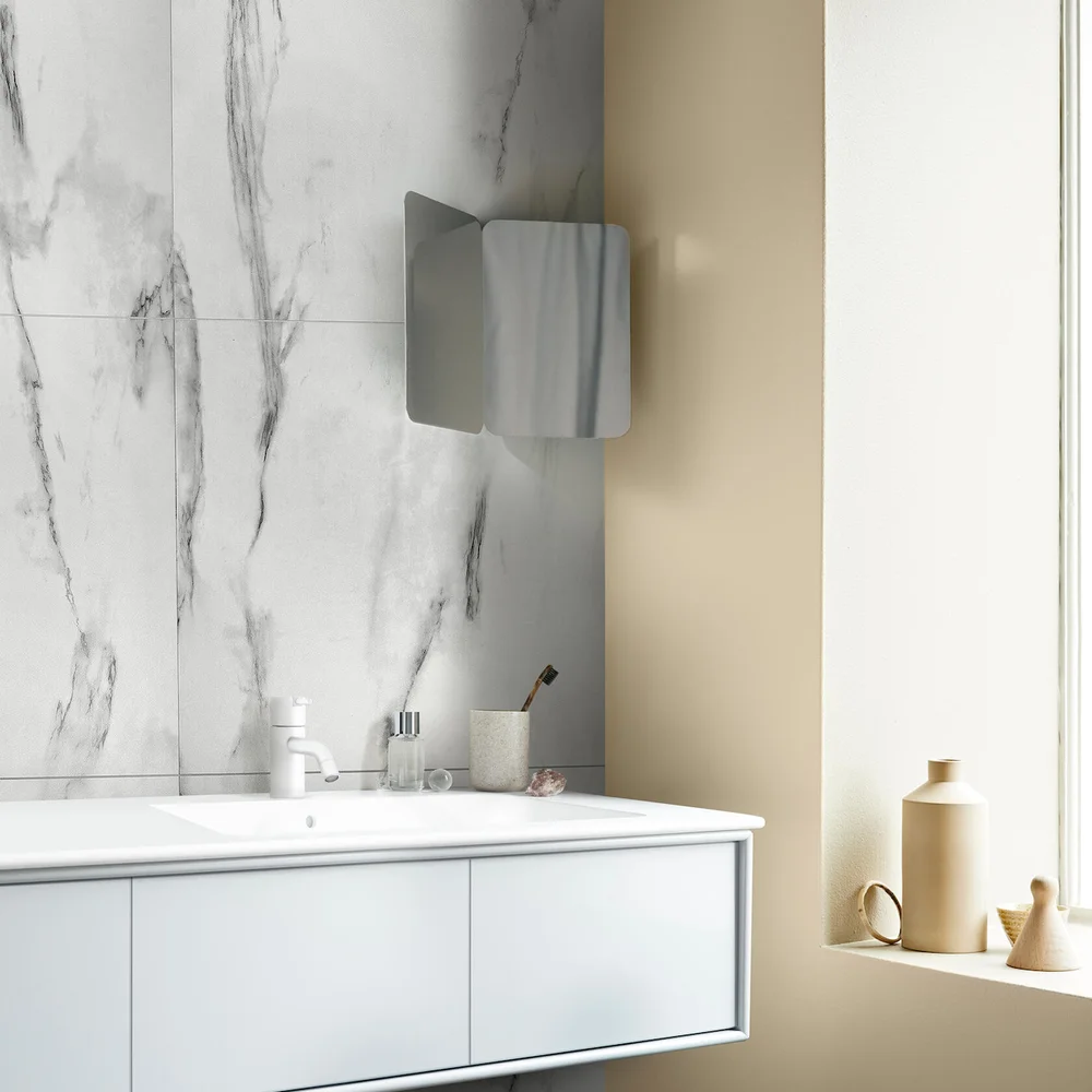 BERRYALLOC WALL&WATER HVIT MARMOR 60X60 BADEROMSPANEL v:8960654 BERRYALLOC WALL&WATER HVIT MARMOR 60X60 BADEROMSPANEL v:8960654