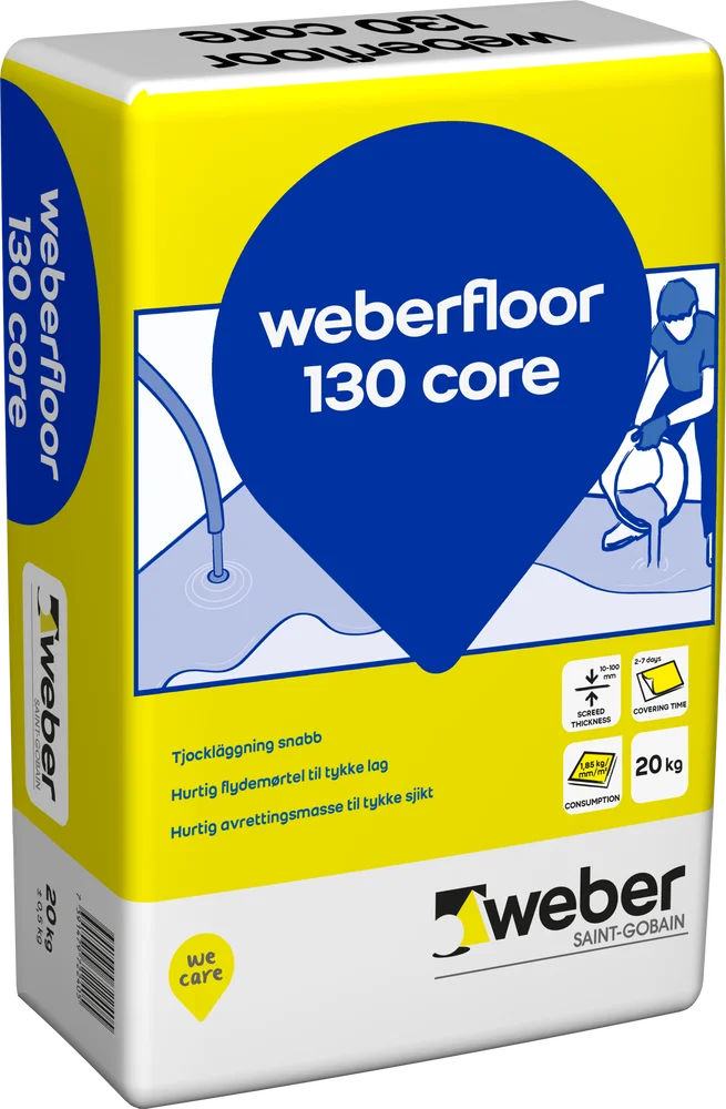 AVRETTINGSMASSE FLOOR 130 CORE 20KG v:2312898