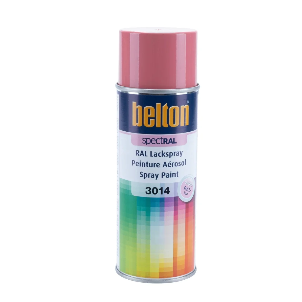 Belton Spraymaling, Altrosa RAL 3014, 400 ml v:2537975 Belton Spraymaling, Altrosa RAL 3014, 400 ml v:2537975