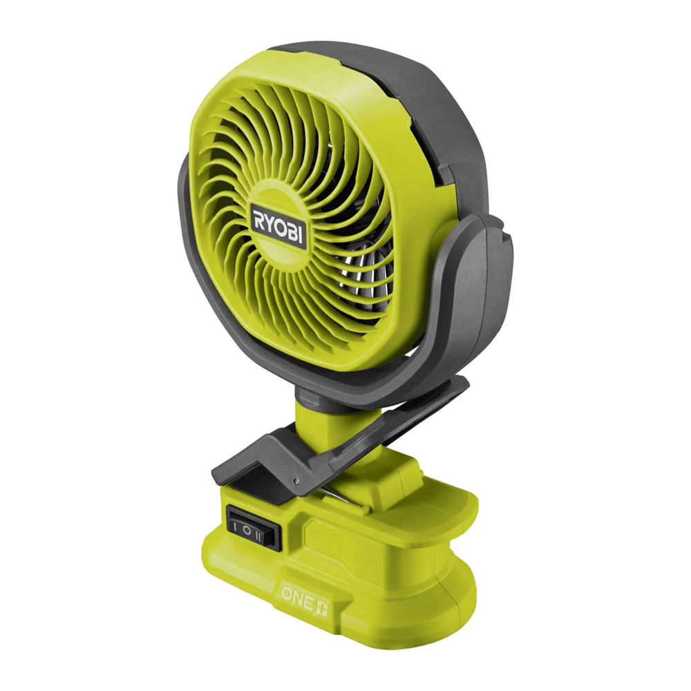 Ryobi ONE+ RCF18-0 vifte med klemme u/batteri v:6031802