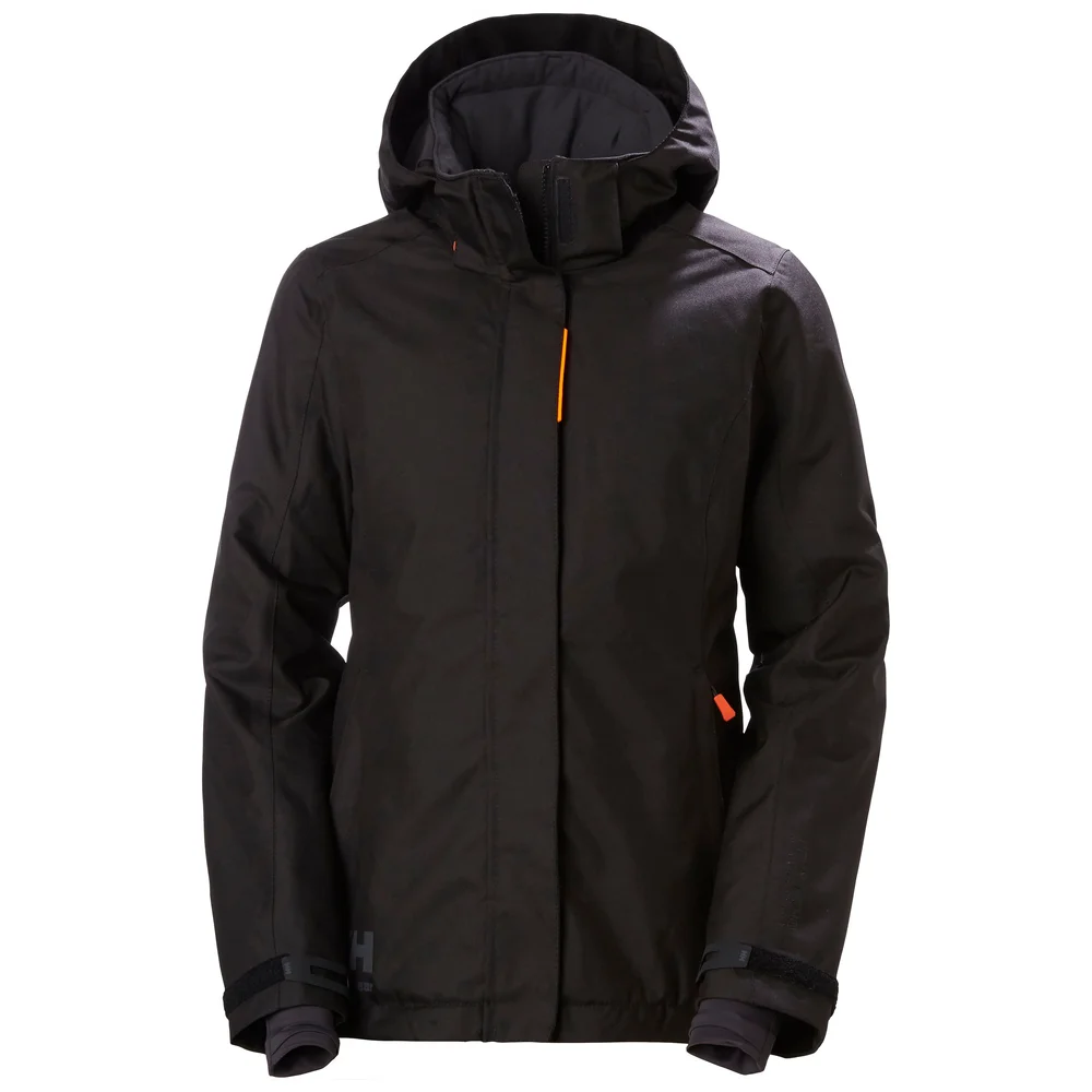 Helly Hansen Workwear Vinterjakke Luna dame med hette, sort v:3166063 Helly Hansen Workwear Vinterjakke Luna dame med hette, sort v:3166063