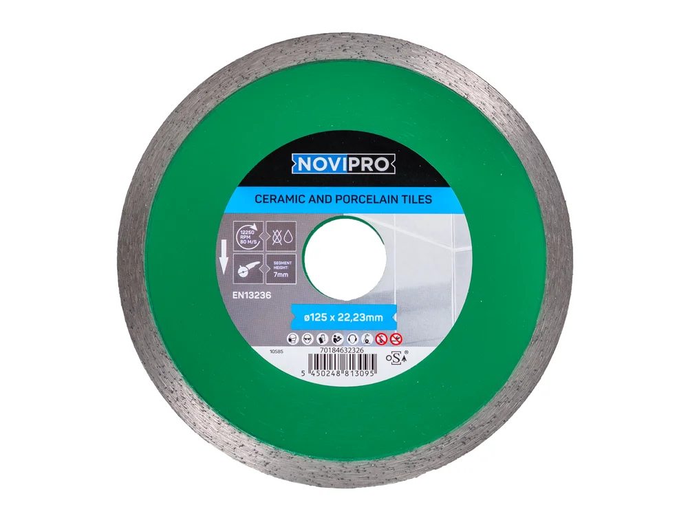 Diamantblad vinkelsliper flis 125×22,23 mm v:7626589 Diamantblad vinkelsliper flis 125×22,23 mm v:7626589
