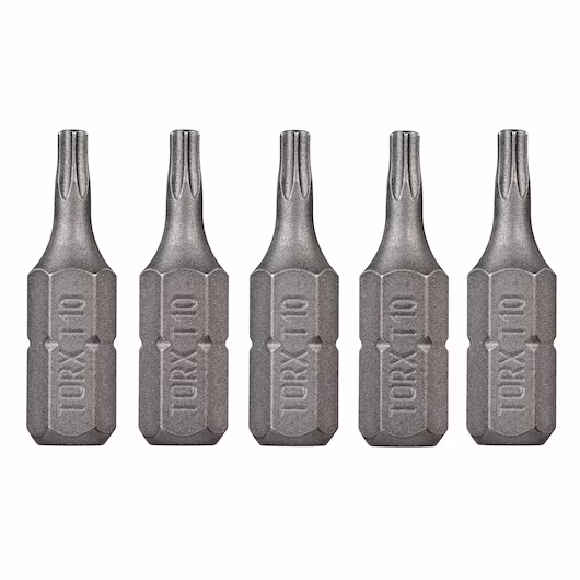 Bits Torx 25 mm T10 5 stk v:7654814