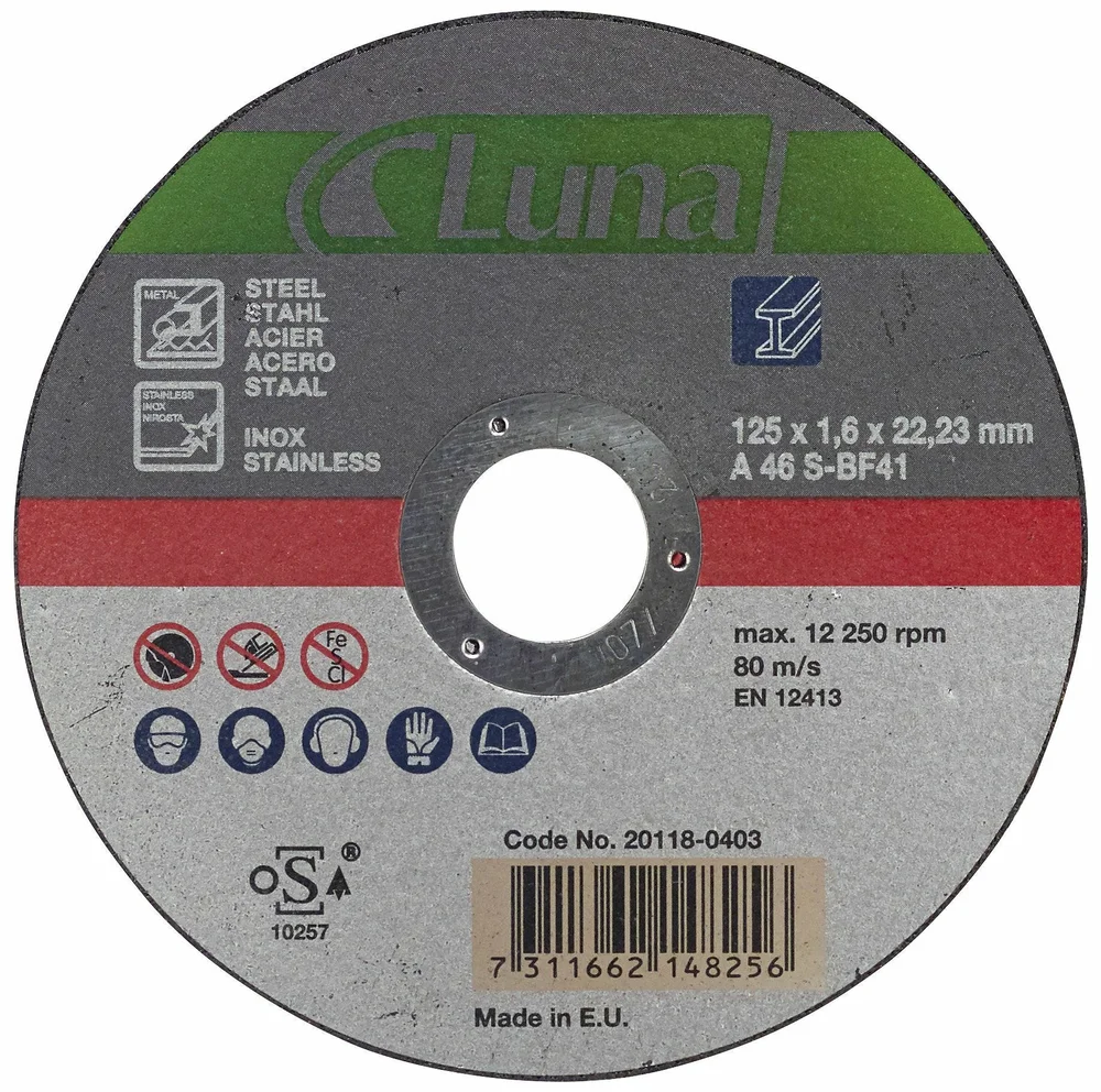 LUNA KAPPESKIVE 230 X1,9 X22 v:6989003