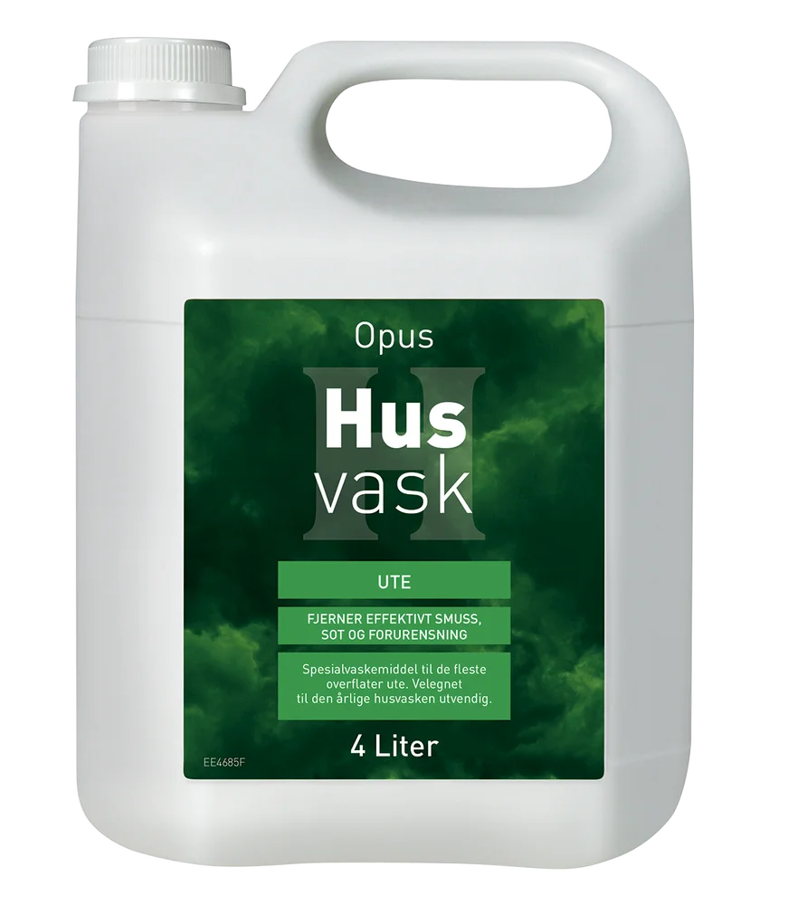 OPUS Husvask 4 liter for fasade, treverk og uteflater v:4302080