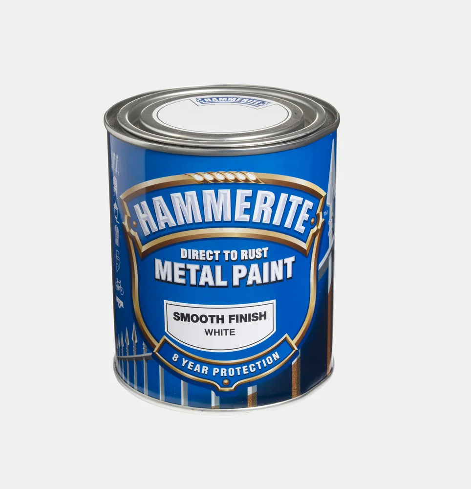 HAMMERITE SMOOTH HVIT 0,75L v:3213869 HAMMERITE SMOOTH HVIT 0,75L v:3213869