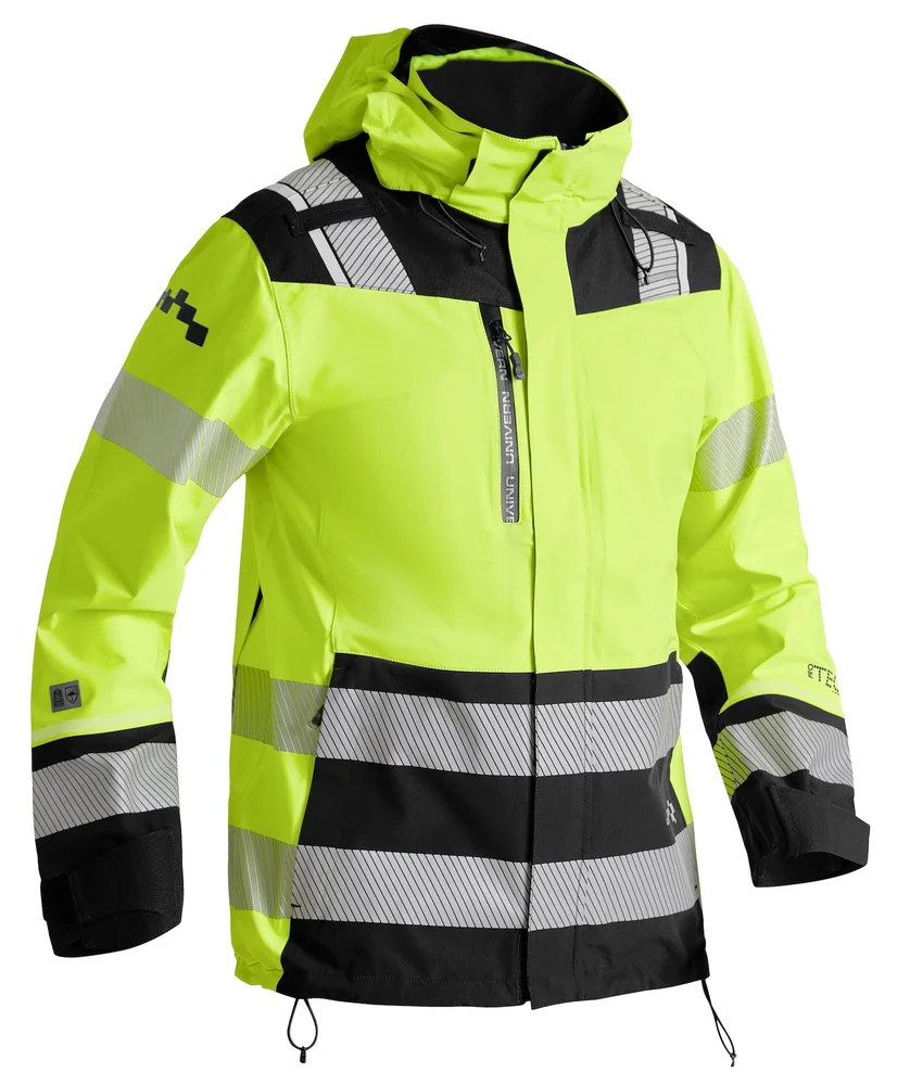 UNIVERN SKALLJAKKE PROTEC XTRM 3L 87295 KL3 GUL/SVART v:9986256