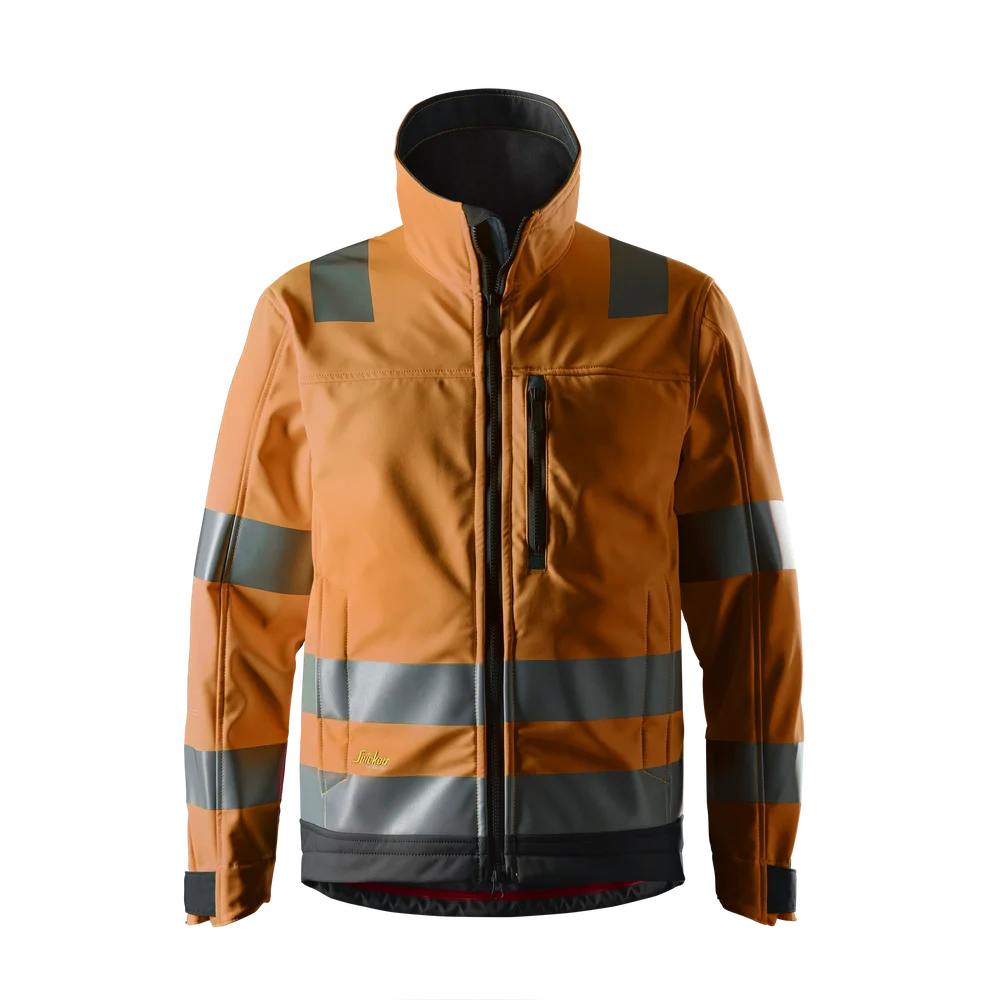 Jakke softshell highvis oransje XS v:7970717