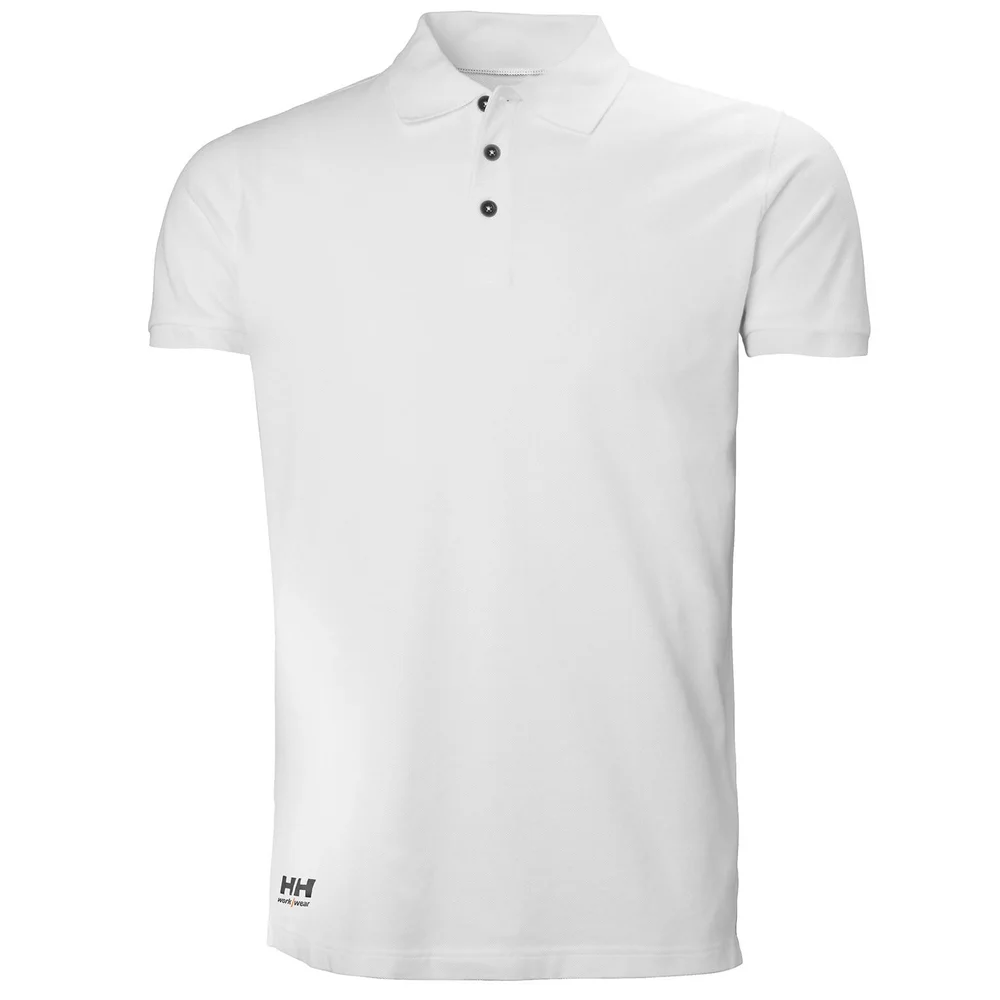 Helly Hansen Workwear Piquéskjorte Manchester hvit, strl L v:1857636 Helly Hansen Workwear Piquéskjorte Manchester hvit, strl L v:1857636