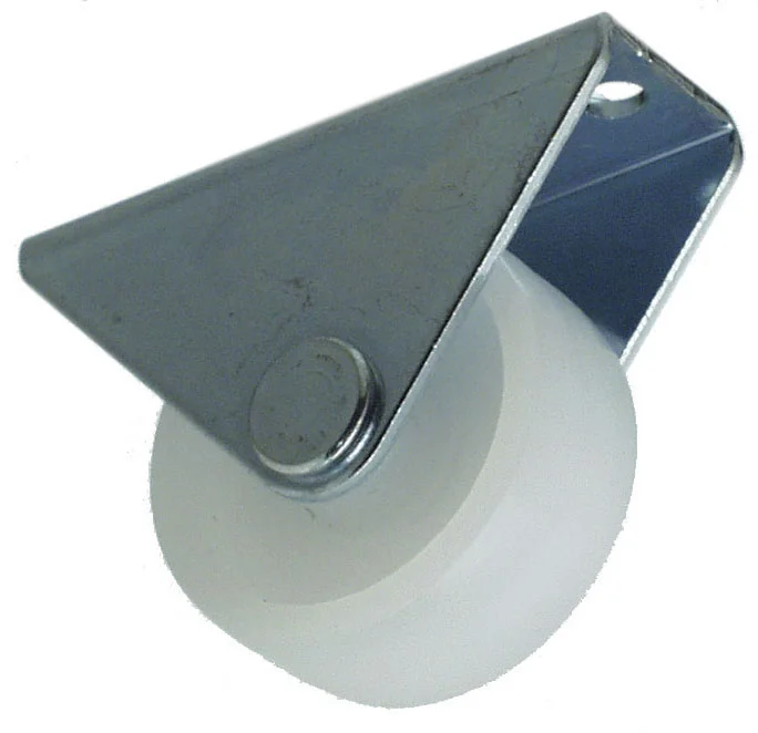 Møbelhjul ø 40 mm fast hvit 2602 v:5917683