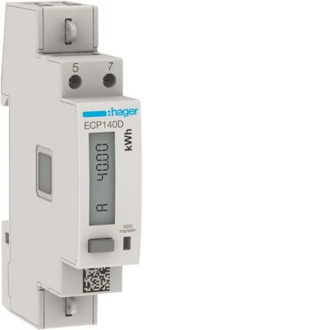 ECP140D Hager Energimåler 3085464 ECP140D Hager Energimåler 3085464