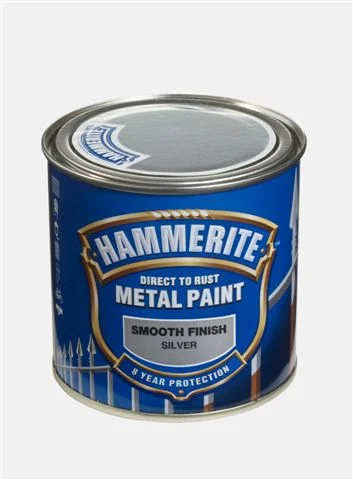 HAMMERITE SMOOTH SØLVGRÅ 0,25L v:7736569 HAMMERITE SMOOTH SØLVGRÅ 0,25L v:7736569