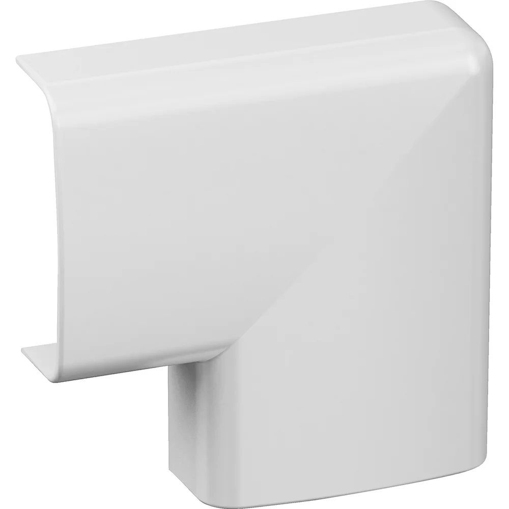 SCHNEIDER OPTILINE MINI RENHVITE L-STYKKE 90 GRADER 18X45MM v:4356362