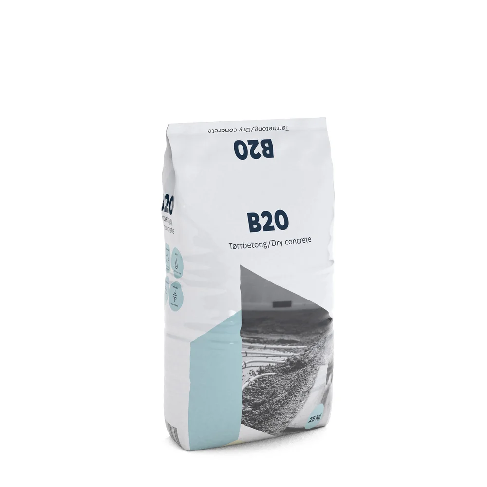 B20 TØRRBETONG 25 KG v:6782659