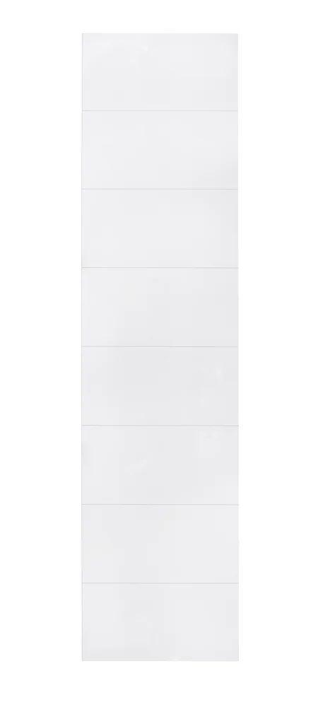 Baderomsplate hvit snø høyglans flis 60×30 cm 10,2x620x2400 mm v:2352206