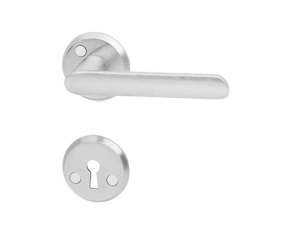 Dørhåndtak inne New york børstet krom 38-42 mm v:8075025 Dørhåndtak inne New york børstet krom 38-42 mm v:8075025