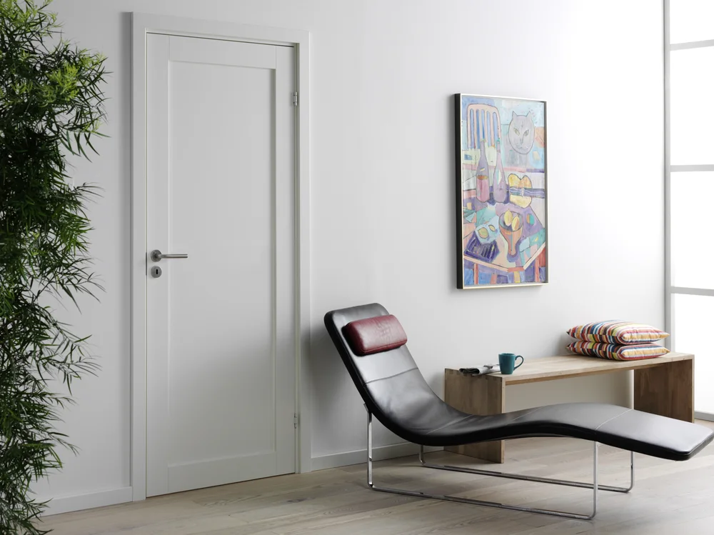 Unique 01L innerdør 90×200 cm hvit v:7144191