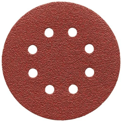 HiKOKI Slipepapir med borrelås, 125 mm, K400, 10-pakke v:3795992