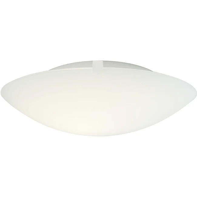 NORDLUX STANDARD PLAFOND HVIT GLASS v:1194070