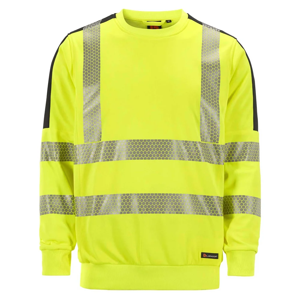 L.Brador Sweatshirt, 6124p, Gul/Svart, klasse 2 v:4932633
