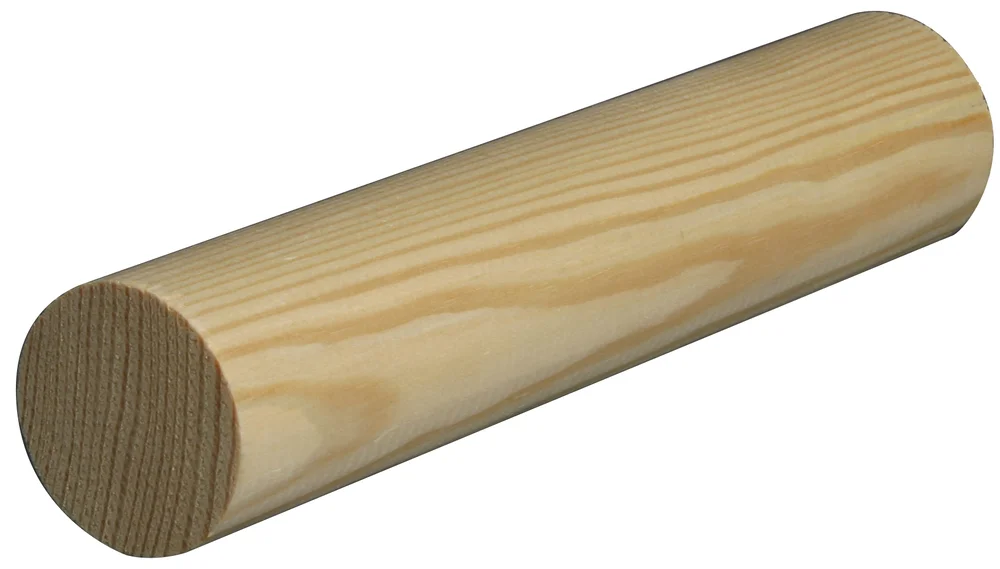 Rundstokk furu ubehandlet 28 mm v:7358032