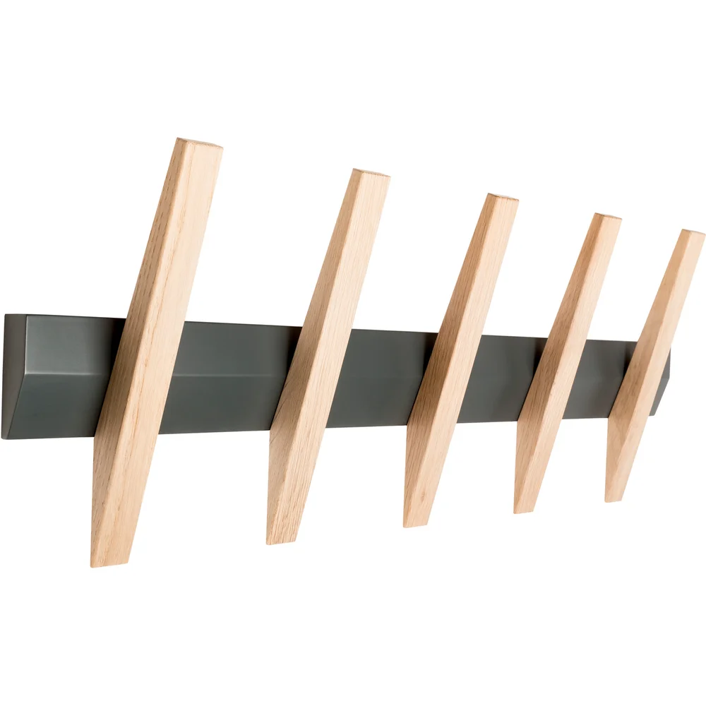 HOIGAARD TANGENT KNAGGEREKKE 64 CM ANTRASITT/EIK v:7455951