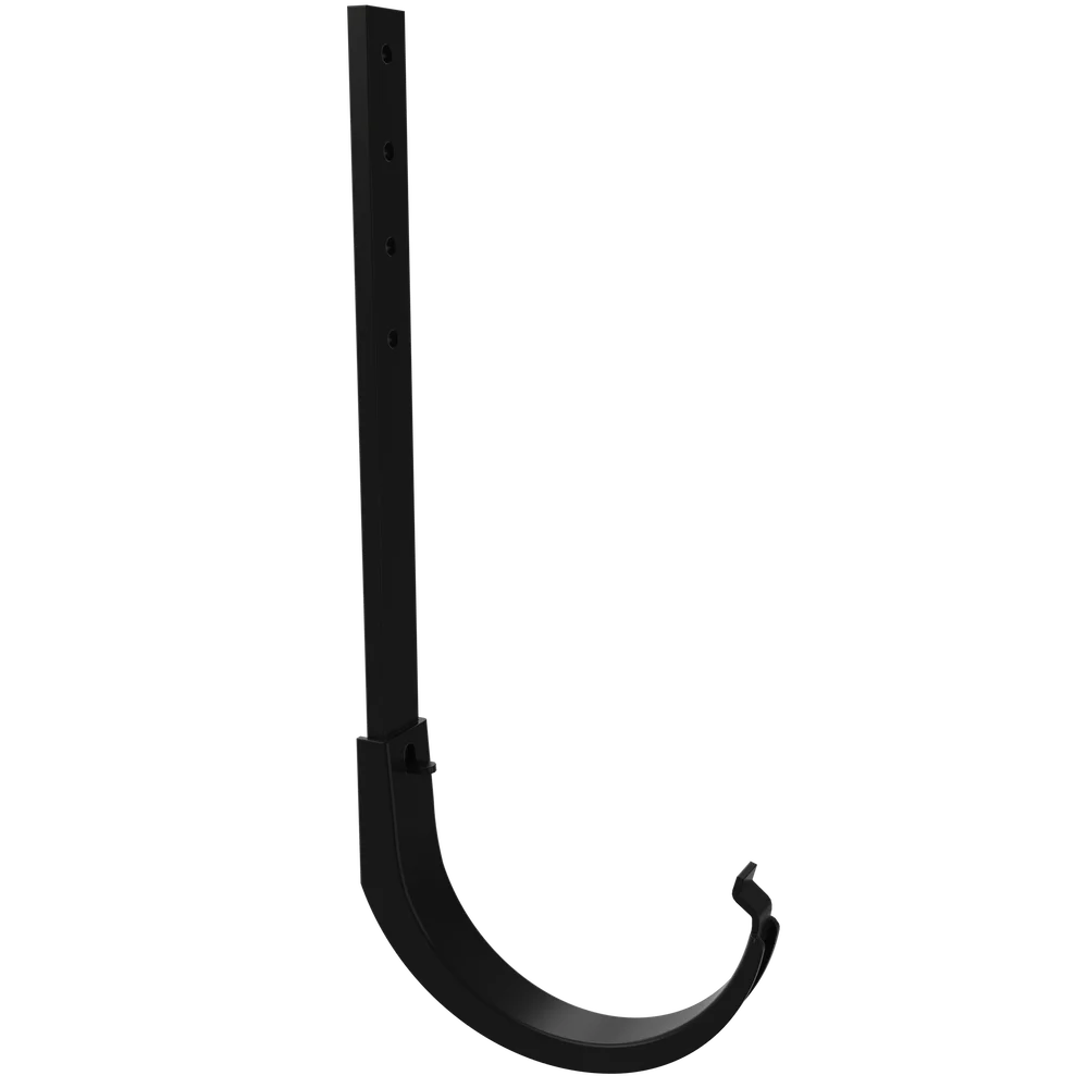 Krok til takrenne 100 mm med lang tange sort v:9041100 Krok til takrenne 100 mm med lang tange sort v:9041100